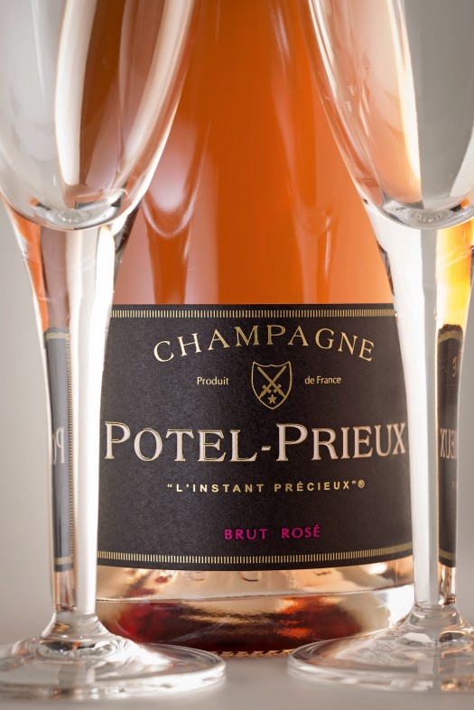 Champagne Potel-Prieux brut rosé